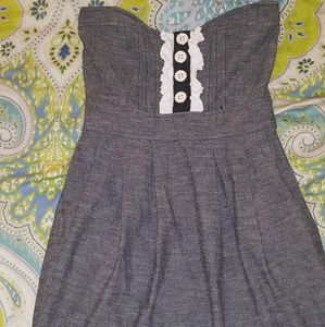 Strapless Junior Dress